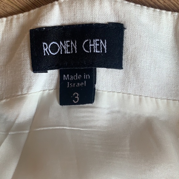 Beautiful Ronen Chen - linen midi sundress size M/L excellent condition - Picture 8 of 15
